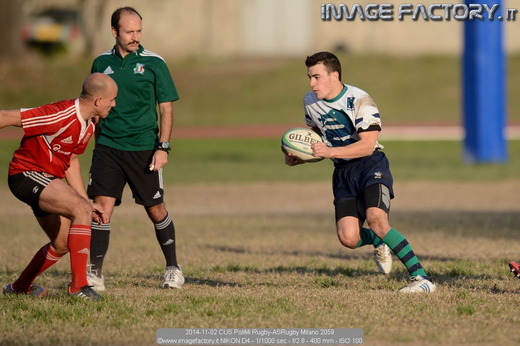 2014-11-02 CUS PoliMi Rugby-ASRugby Milano 2059